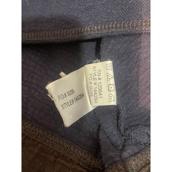 Carbon 2 Cobalt Men’s Pullover Sweater Corduroy Trim Sz XL Cotton Blend Blue - Picture 7 of 7